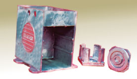 Machined aluminium flame-proof cover casting