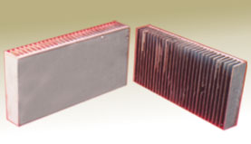 Aluminium die cast heat sink manufactured for industrial cooling