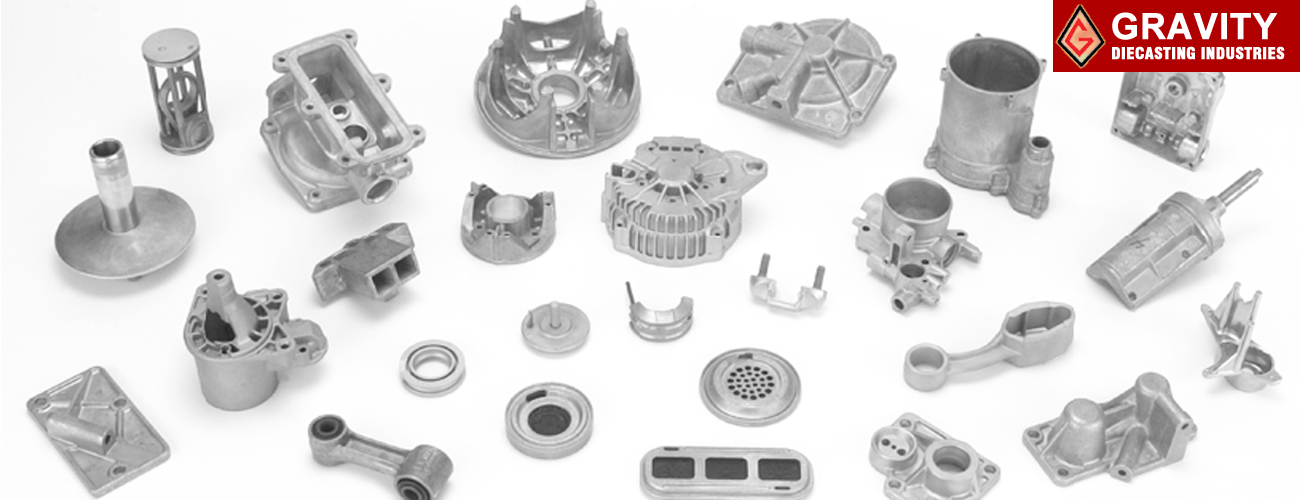 Range of aluminium gravity die cast industrial components